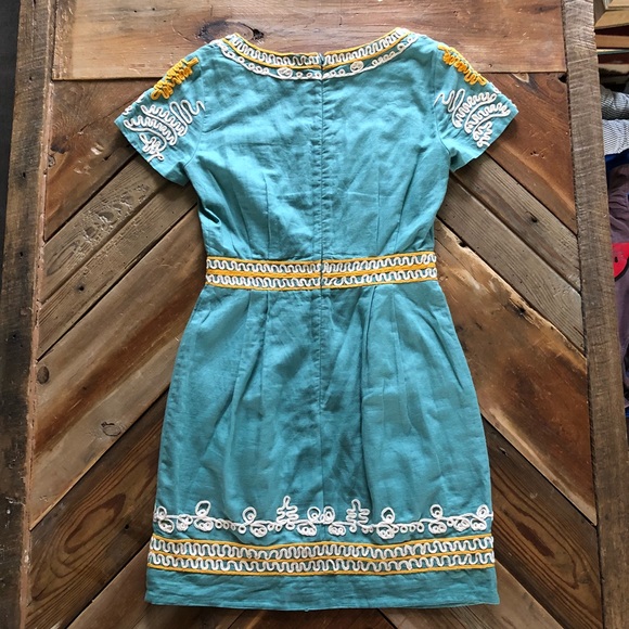 French Connection Embroidered Dress - Picture 6 of 7